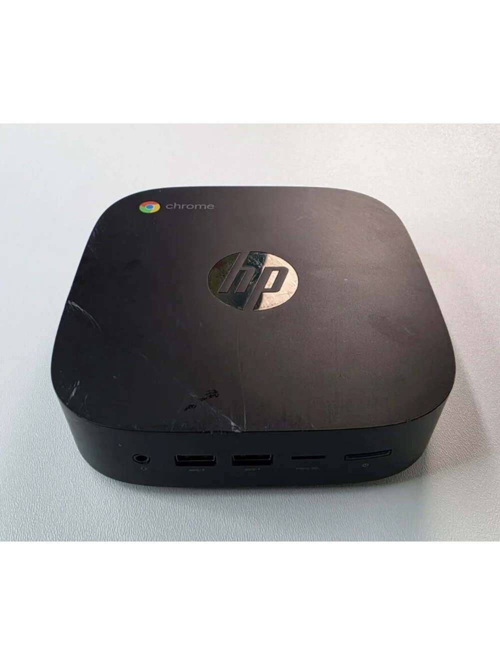 Lot of 2 HP Chromebox G2 7L57UT#ABA 32GB SSD 1.8GHz 4GB RAM Celeron Mini